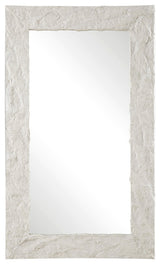 Uttermost Quarry Rectangle Stone Veneer Mirror