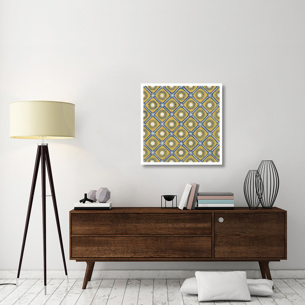 "Sunny Designs IV" Digital Paper Print by Kathrine Lovell, 32"x32"