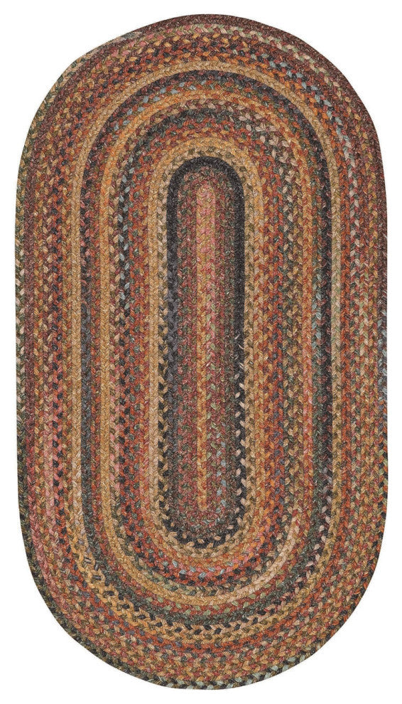 Capel Kill Devil Hill Multi 0210_900 Braided Rugs - 27" X 9' Runner Runner