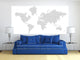 Studio Map Mural, Open Circles, Peel and Stick, 1 Panel, 124"x60"