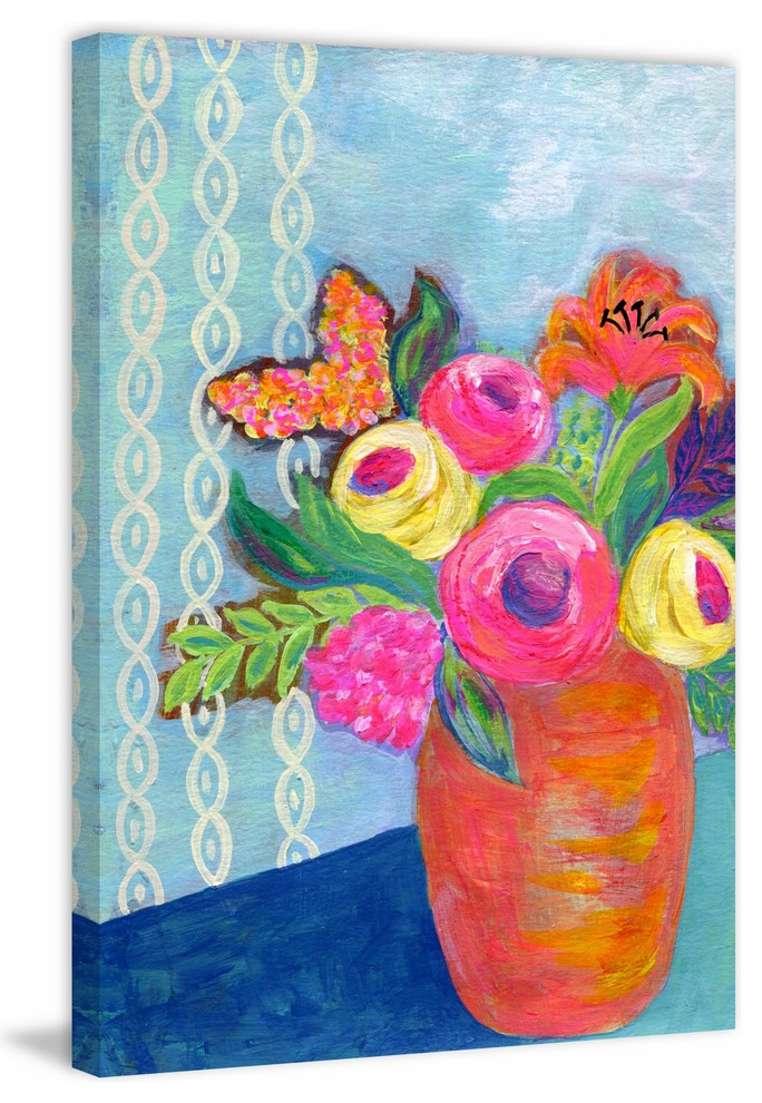 "October Morning" Painting Print on Wrapped Canvas, 40"x60"