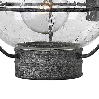 Hinkley Cape Cod 14" Extra Small Outdoor Wall Mount Onion Lantern, Aged Zinc