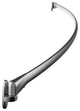 60" Curved Fixed Shower Curtain Rod, Brushed Nickel Finish
