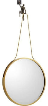 Cyan Muscle Man Mirror 10054 - Golden Bronze