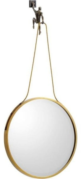 Cyan Muscle Man Mirror 10054 - Golden Bronze