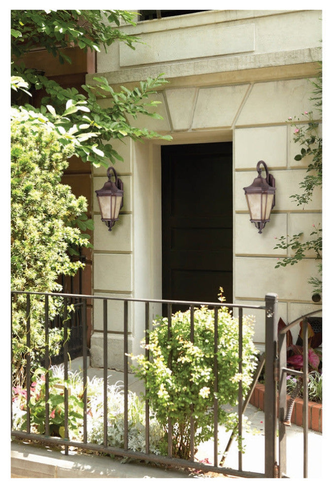 Generation Lighting OL5413 Cotswold Lane 2 Light 12"W Flush Mount - Black