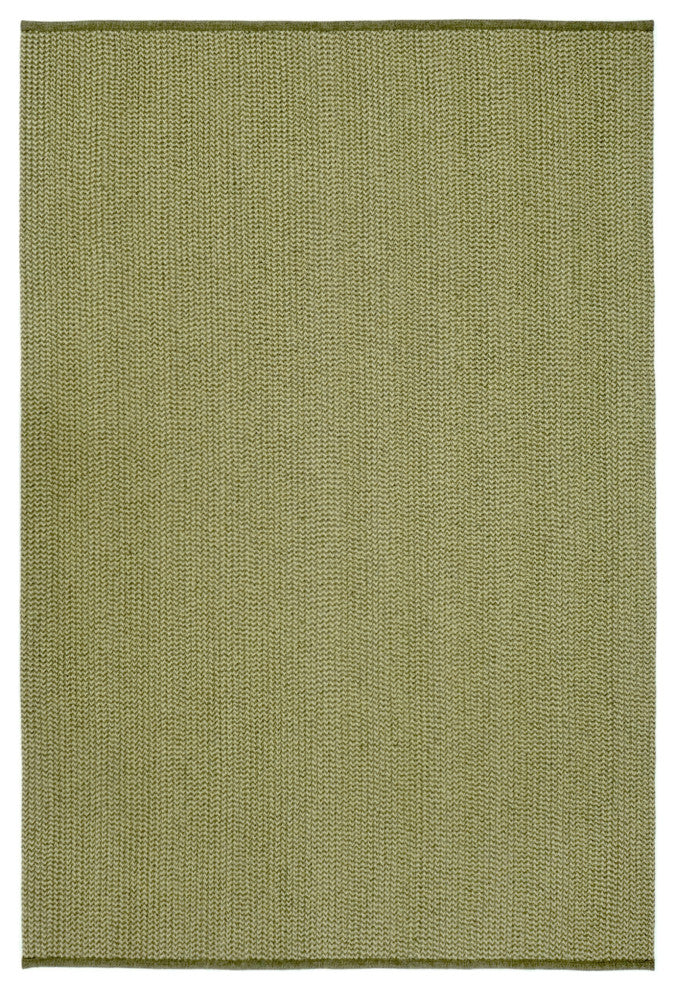 Calais Solid Indoor/Outdoor Rug, Green, 8'3"x11'6"