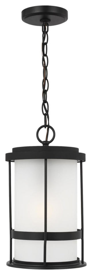 Generation Lighting 6290901EN3 Wilburn 8"W LED Outdoor Mini - Black