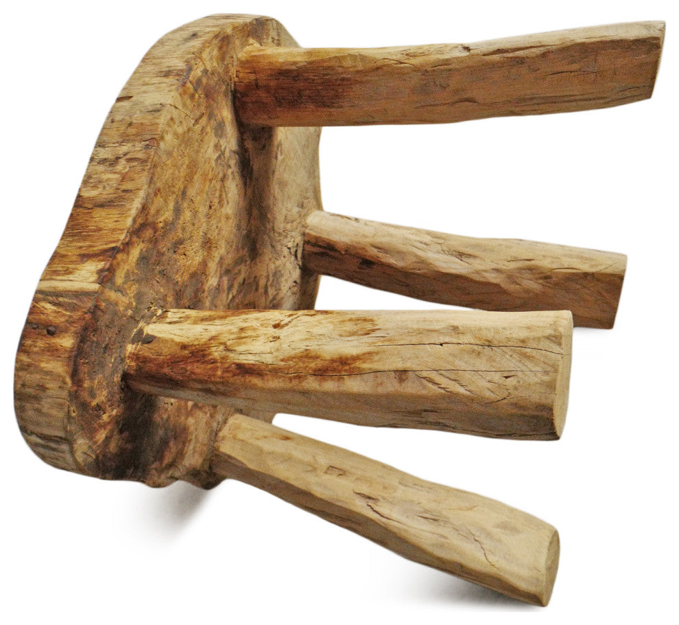 Rustic Raw Naga Four Leg Table