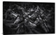 "Acorralados" Stretched Canvas Giclee by Alfonso Maseda Varela, 40x25"