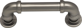 Atlas Homewares 367 Steam Punk 3 Inch Center to Center Handle - Graphite