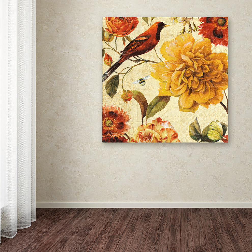 'Rainbow Garden Spice II' Canvas Art by Lisa Audit
