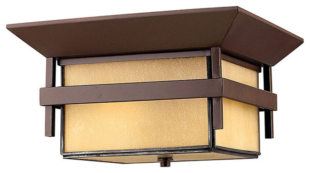 Hinkley Harbor Small Flush Mount, Anchor Bronze