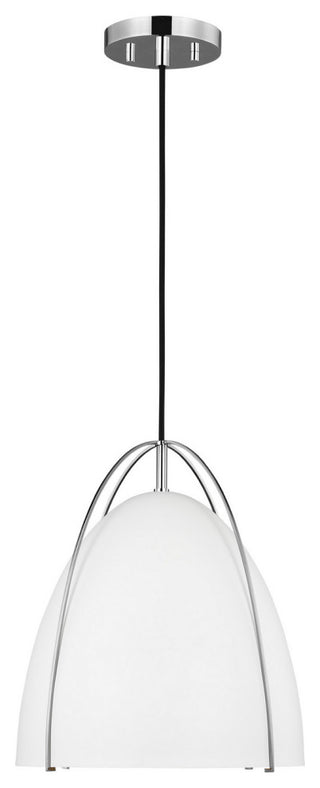 Norman 1-Light Pendant, Chrome