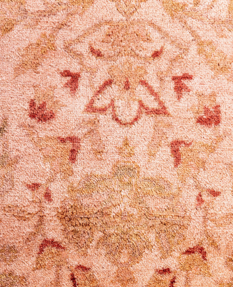 Overdyed One-of-a-Kind Hand-Knotted Area Rug Beige, 3' 0" x 10' 6"