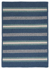 Colonial Mills Salisbury LY59 Denim Contemporary Area Rug, Rectangular 8'x11'