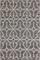 Dani Handwoven Contemporary Rug, Brown/Beige, Rectangular 7'9x10'6