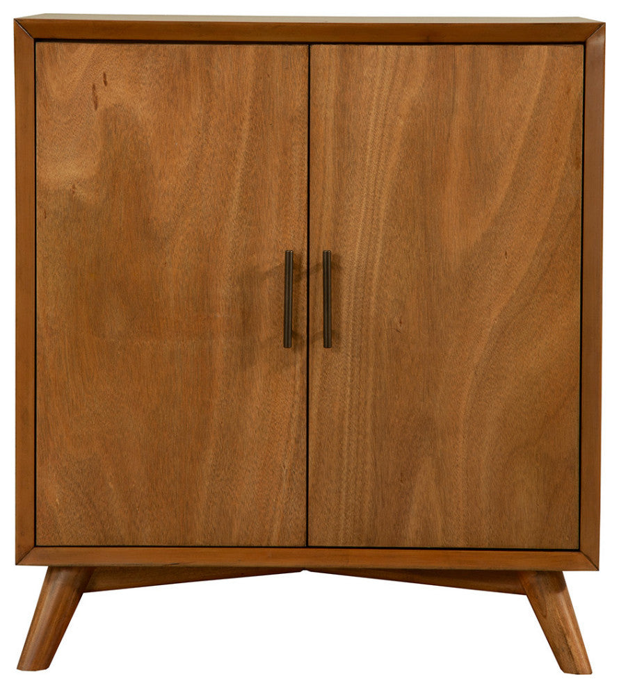Flynn Small Bar Cabinet, Acorn