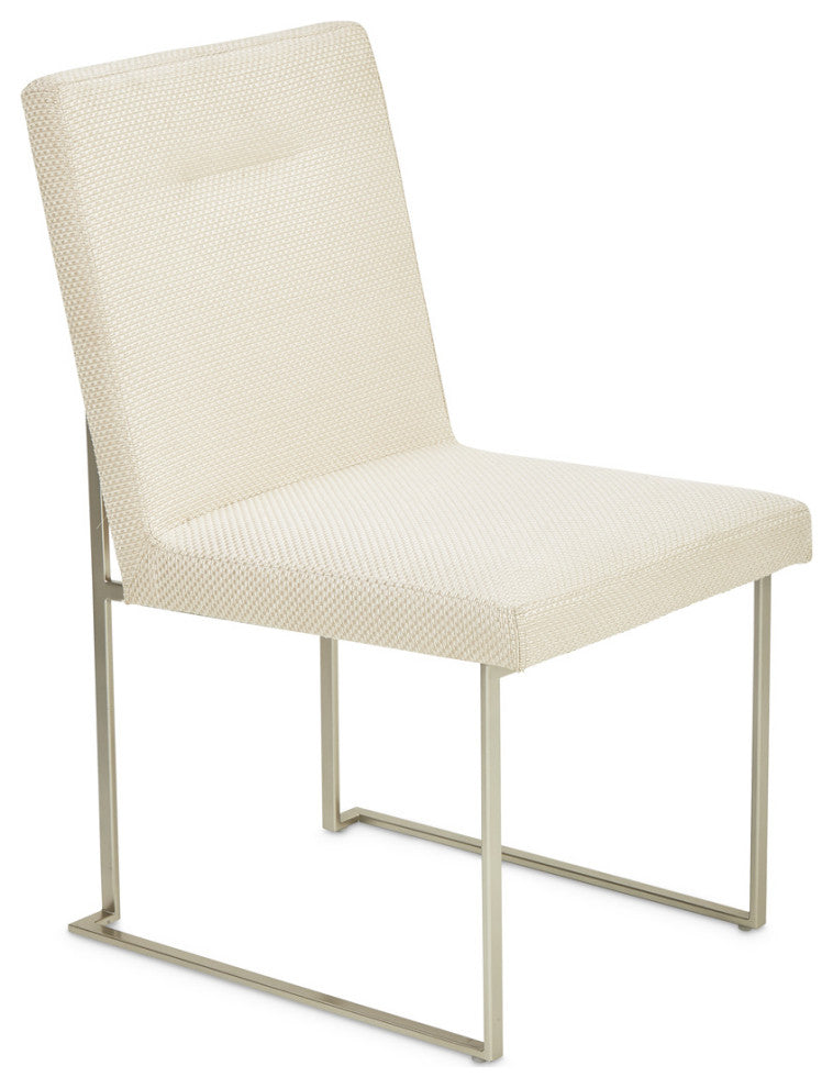 Laguna Ridge Side Chair, Brushed Silver
