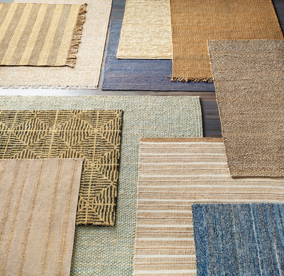Surya Curacao CUR-2301 Modern Area Rug, 6' x 9' Rectangle