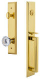 Fifth Avenue 1-Piece Dummy Handleset, D Grip and Fontainebleau Knob, 849497