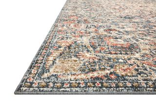 Loloi II Saban SAB-02 Blue, Spice Sample Swatch