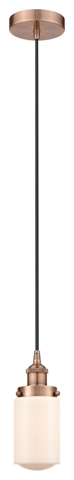 Innovations 616-1PH-AC-G311 1-Light Mini Pendant, Antique Copper