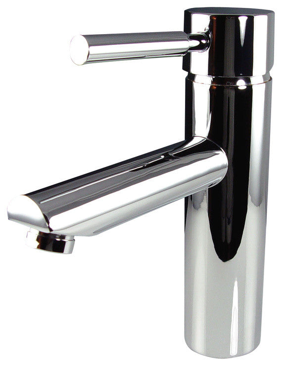 Allier Rio 30" Ash Gray Modern Bathroom Vanity Set, Cabinet, Faucet, FFT1040CH