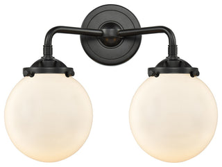 Innovations Lighting 284-2W-Ob-G201-6-Led 2 Light Dimmable Led 14" Sconce