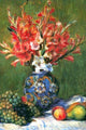Flowers and Fruit - Fine Art Giclee Print 16" x 24"