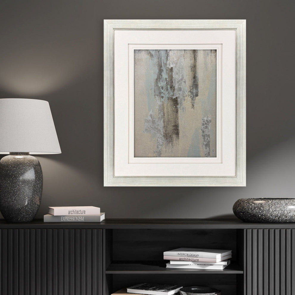 Concrete Planet III Framed Art