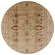 Ahgly Company Indoor Round Mid-Century Modern Area Rugs, 5' Round