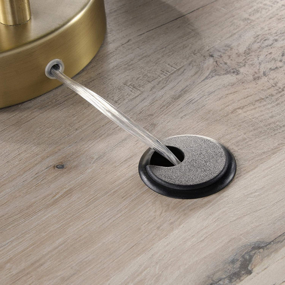 L-Shaped Desk, File Drawer & Single Door Cabinet With Raised Accents, Split Oak