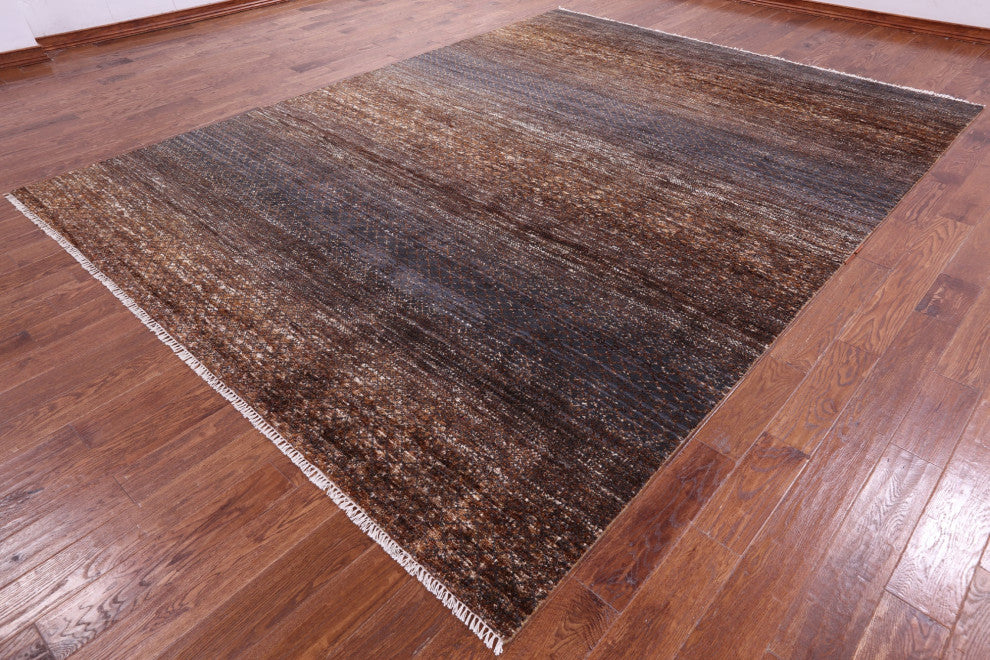 Wool & Silk Handmade Savannah Grass Rug 9' 1" X 11' 11" - Q15962