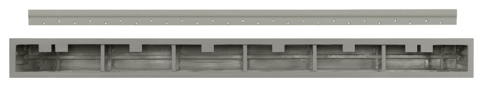 Zachary Non-combustible 72" Shelf Graywash Finish
