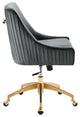 Discern Performance Velvet Office Chair