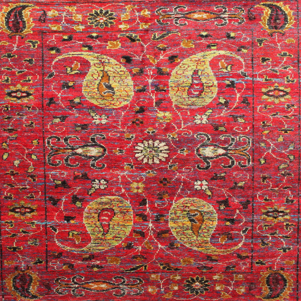 Ahgly Company Indoor Square Traditional Area Rugs, 8' Square