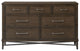 Preston 7-Drawer Dresser, Weathered Vintage Oak
