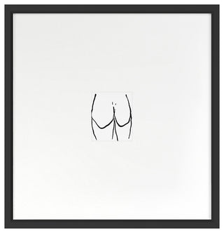 Booties 1 Fine Art Print, Black, 27"x26"