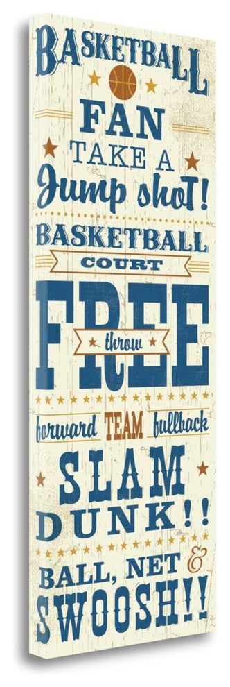 "Sport Lover IV Brown" By Pela Studio, Giclee Print on Gallery Wrap Canvas