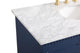 Home Living 42" Single Bathroom Vanity, Blue