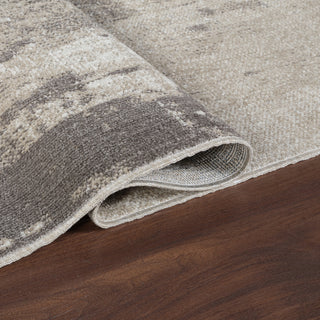 Machine Washable Liam Grey/Beige Runner