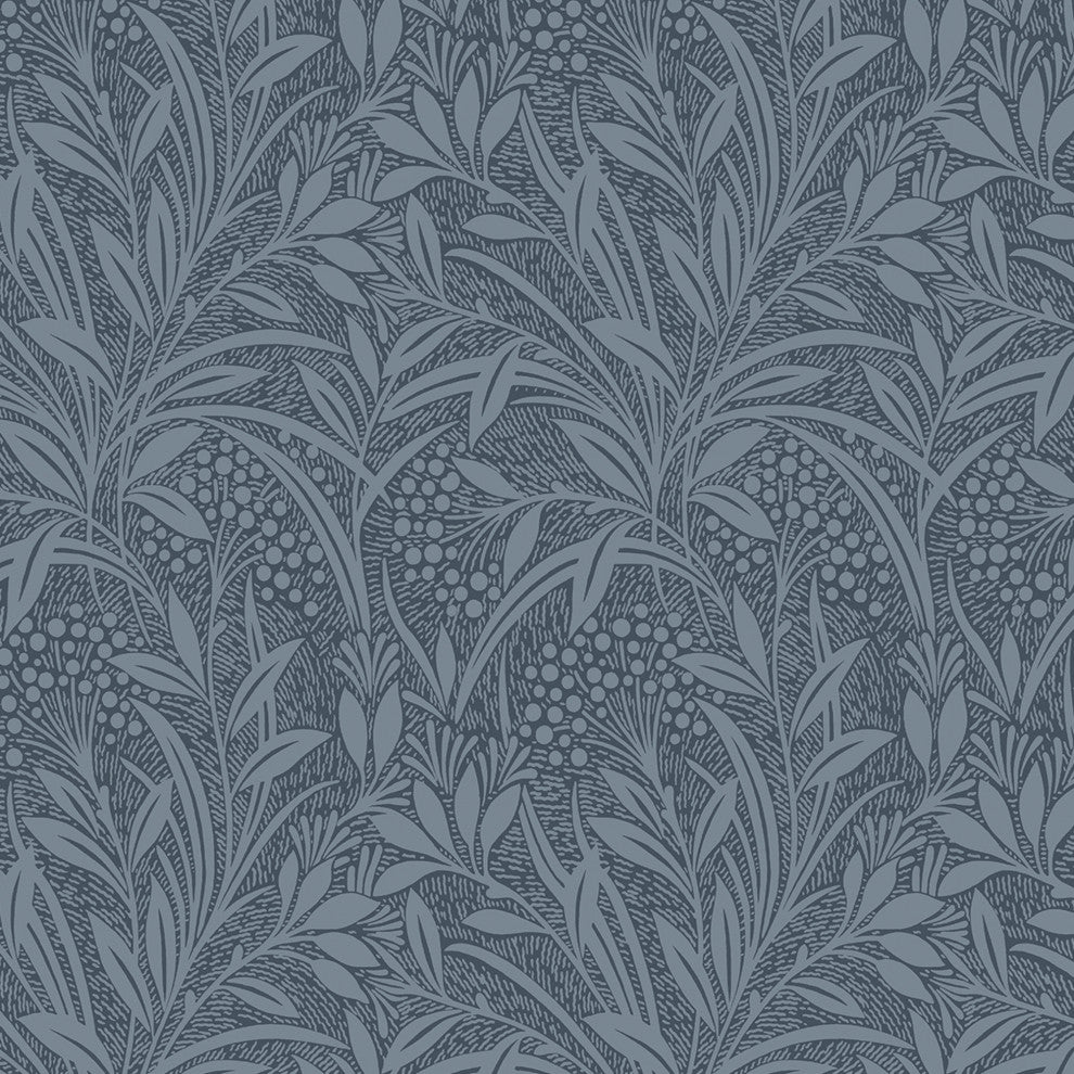 Laura Ashley Barley Wallpaper, Dusky Seaspray