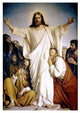 "Christ the Consoler" Digital Paper Print by Carl Bloch, 23"x32"