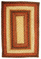 Homespice Decor Russet Jute Braided Rug 5' x 8' (Rectangle)