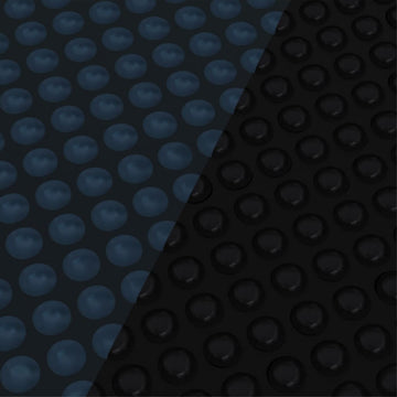 vidaXL Floating PE Solar Pool Film 216.1"x107.9" Black/Blue