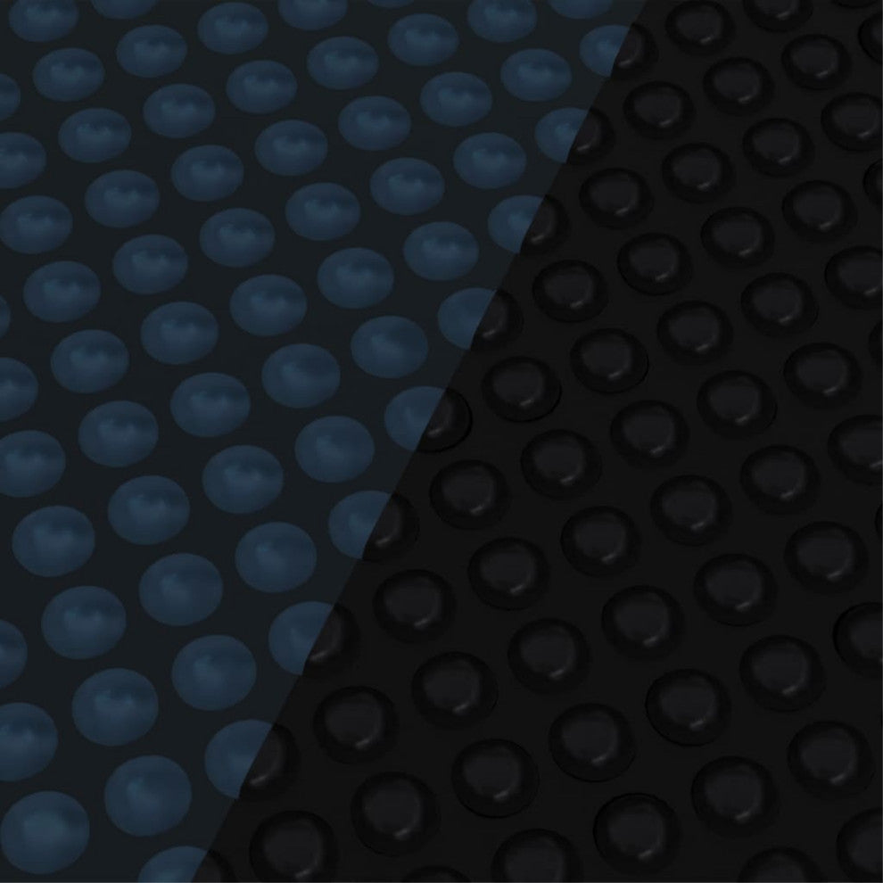 vidaXL Floating PE Solar Pool Film 216.1"x107.9" Black/Blue