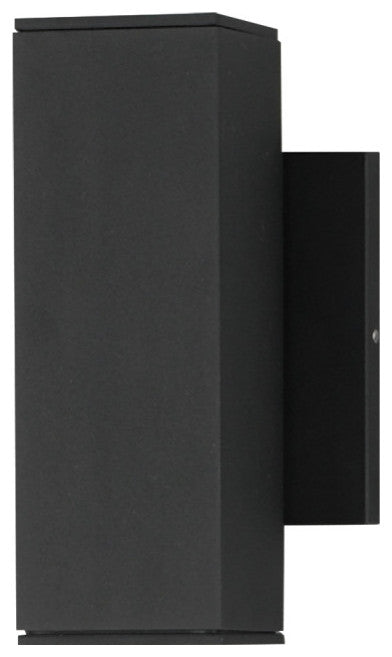 Maxim 86421 Culvert 2 Light 8" Tall LED Outdoor Wall Sconce - Black