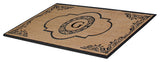First Impression Hand Crafted Abrilina Entry Monogram Double Doormat,(30"x48"),
