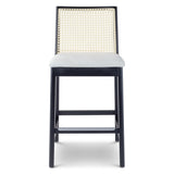Nardia Counter Stool, Harvest Natural, Ebano, Natural